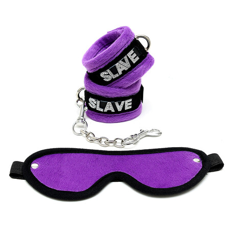 Soft bondage Set SLAVE (3-teilig)