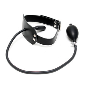 Mundknebel mit aufblasbarem Ballon und Pumpe