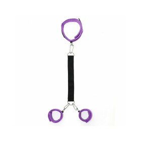 Rimba - Soft Bondage Halsband mit Handfessel
