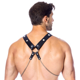 Bodyharnes mit Metallketten
