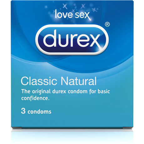 Durex Classic Kondome &ndash; 3 Stück