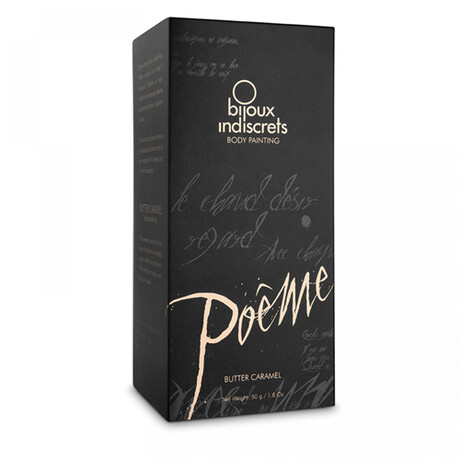 Poeme Erotisches Bodypaint-Set Butterkaramell 50g