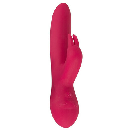 Rabbit Vibrator aus Silikon in Pink