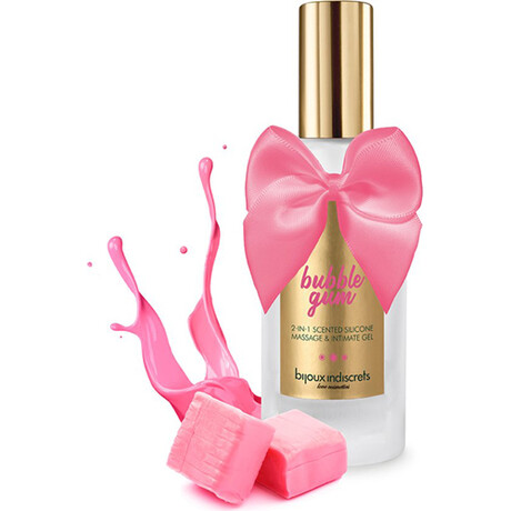 Bubblegum 2 in 1 Silikonmassage und Intimgel 100ml