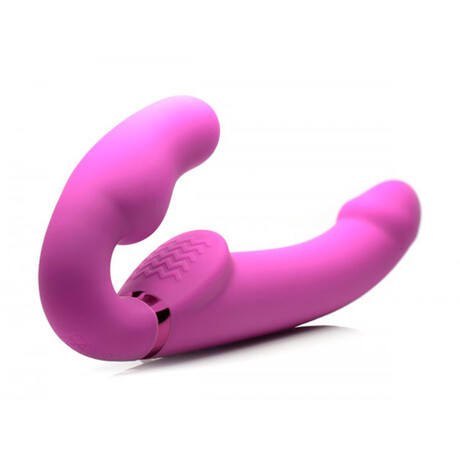 Aufblasbarer Strap-On ohne Trger mit Fernbedienung