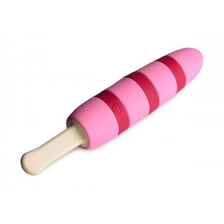 Popsicle Vibrator - Ticklin Pink