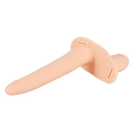 Strap-on mit vibrierendem Doppeldildo
