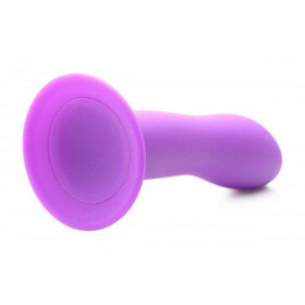 Flexibler Dildo aus Silikon - Lila