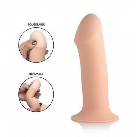 Dicker, flexibler Dildo