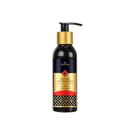 Sensuva Gleitmittel auf Wasserbasis - Erdbeere 125 ml