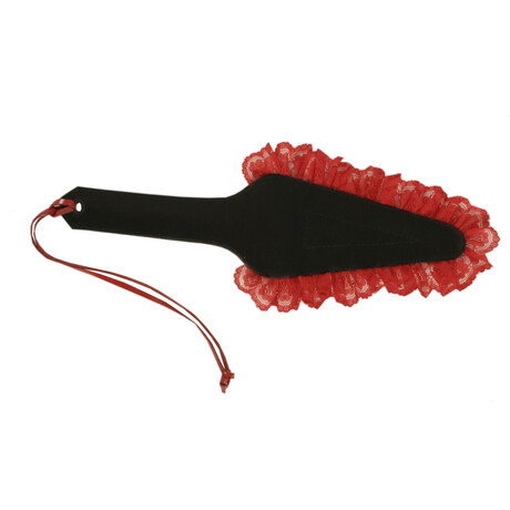 Klatsche aus Leder