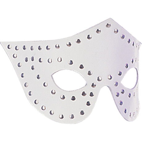 Maske mit Nieten besetzt