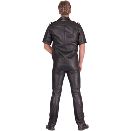 Lederhose Herren im Jeans Stil