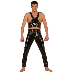 Lack Herren Hose mit RV