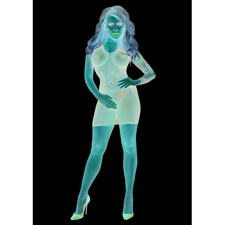 T�ll Kleid Minikleid