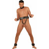 Leder Harness Grtel mit Handfesseln