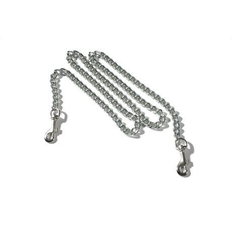 Metall Bondage Kette mit Karabiner 1m Lang