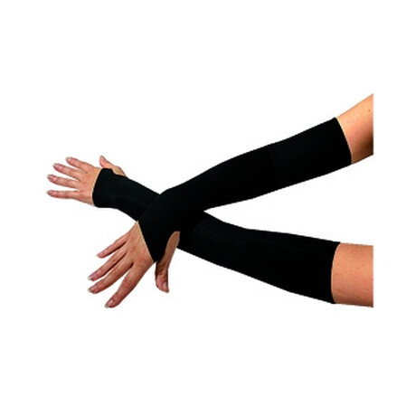 Stretch Armstulpen Schwarz S